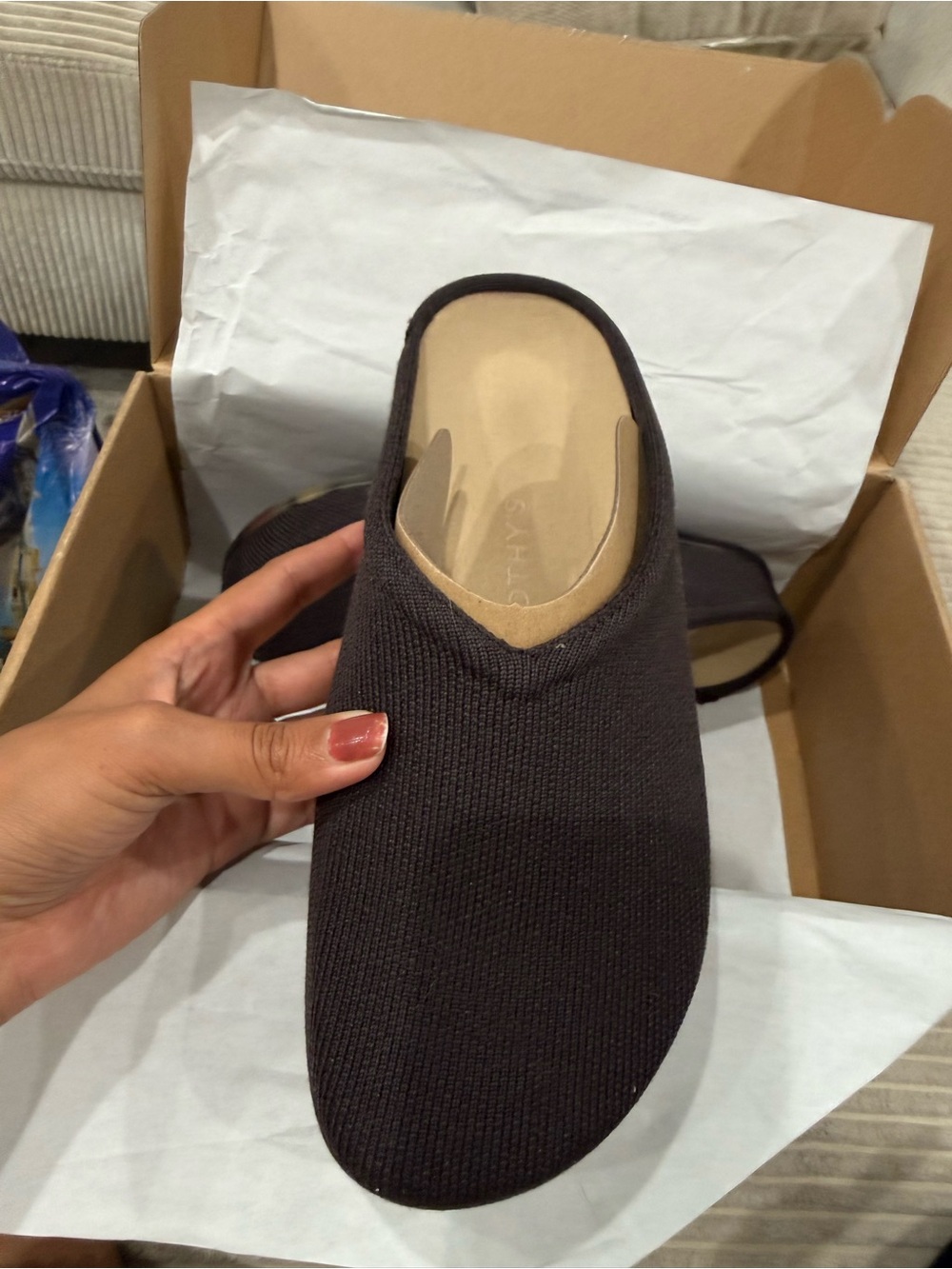 Rothy’s The Casual Clog in Chestnut size 8 New in Box! - Picture 10 of 13